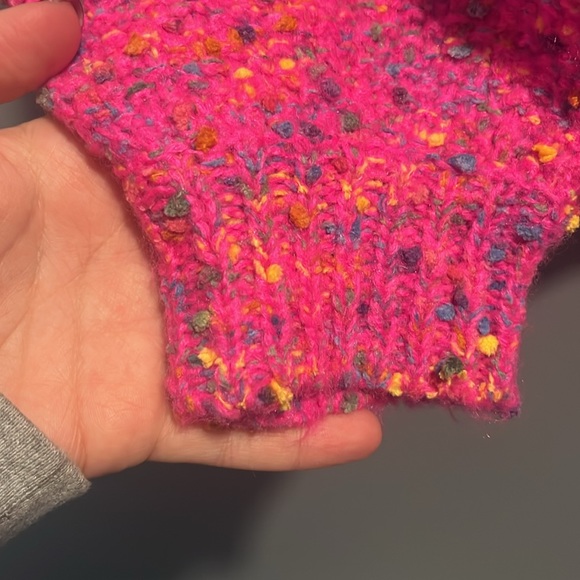 Women’s Confetti Ruffle Sweater - Picture 13 of 15